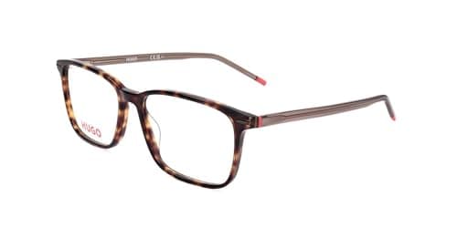 Image of HUGO HG 1172 Glasses, Havana, 56 for Men, Havana