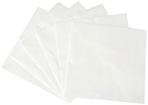 Image of Fsmisc CPD32101 40 x 40 cm 2-Ply Napkins Ideal for Office/ Catering, Pack of 100, White