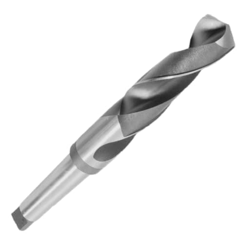 Image of Rennie Tools - 12mm HSS M2 Ground Morse Taper Shank Drill Bit For Drilling In Steel, High Tensile Steel, Cast Steel, Cast Iron, Non-Ferrous Metals And Hard Plastics. High Speed Steel Spiral Flute.