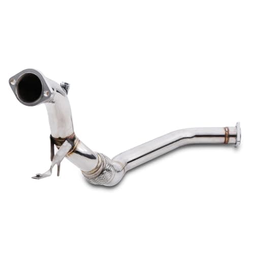 Image of Gravity Performance 2.5″ Exhaust Decat Pipe Compatible With BMW 3 Series E46 320D Saloon Touring Coupe Compact Estate Convertible M47 models 1998-2006 2.5 Inch Catless De Cat Downpipe Sport Exhaust