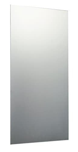 Image of Waterstone ® Plain Frameless Glass Mirror No Fittings Included (90 x 45cm Rectangle)