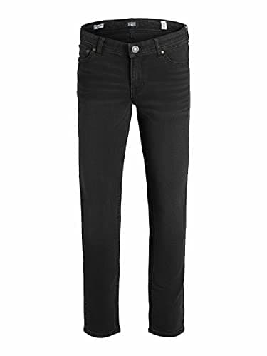 Image of Jack Jones Junior Boys Kids Super Skinny Jeans Black Denim 9 Yrs 134