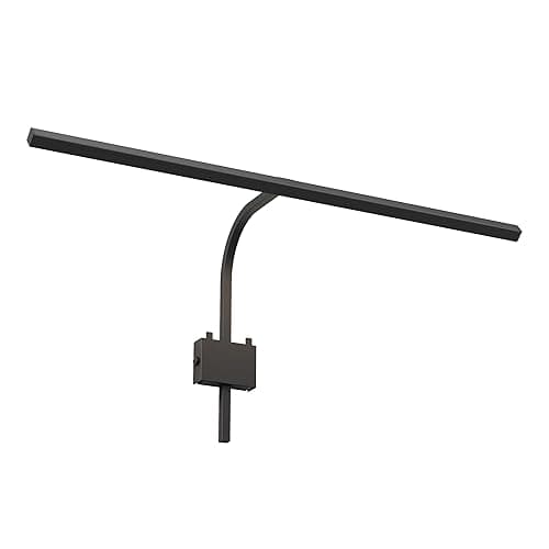 Image of Astro Mondrian 600 Frame Mounted LED Dimmable Indoor Picture Light (Matt Black), LED Strip Lamp, Designed in Britain - 1374040-3 Years Guarantee