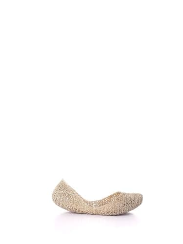 Image of Melissa Campana Papel 20, Women’s Closed Toe Ballet Flats, Gold (Soft Gold Glitter 50712), 6 UK (39 EU)