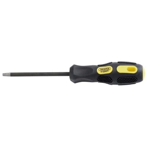 Image of Draper 41305 Expert S3 Plain Slot Square Recess Screwdriver , Blue