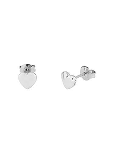 Image of Ted Baker Harly Tiny Heart Stud Earrings For Women (Silver)