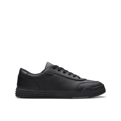 Image of Clarks Boys Urban Solo O, Black Leather, 4.5 UK