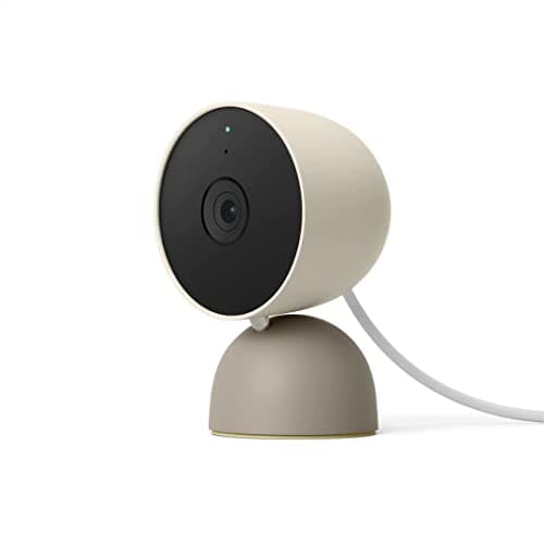 Image of Google Nest Security Cam (Wired) - 2nd Generation - Linen