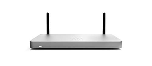 Image of Cisco Meraki MX68CW-HW Firewall (Hardware) 450 Mbps Desktop - Firewall (Hardware) (450 Mbps, 200 Mbps, Wi-Fi 5 (802.11ac), 50 User(s), IPSEC, Wired & Wireless)