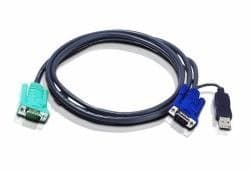 Image of ATEN 2L-5202U - KVM CABLE USB PC TO HD SWITCH 1.8m