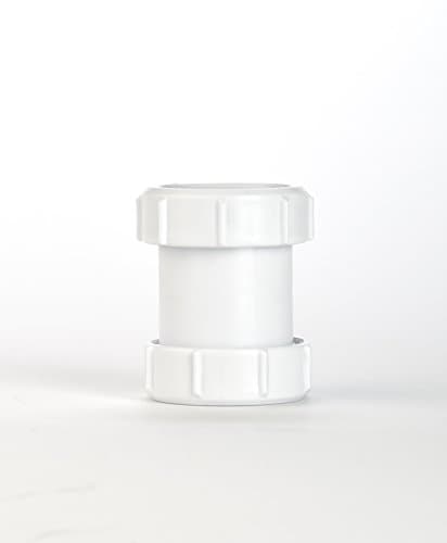 Image of MaKe PRO087 Compression Straight Coupler 32mm, White