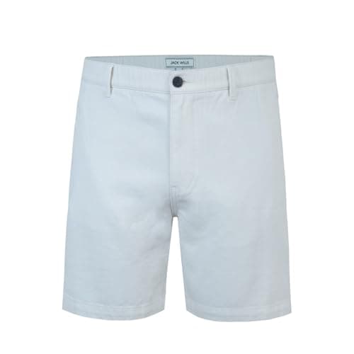 Image of Jack Wills Mens Woven Shorts Bone White L