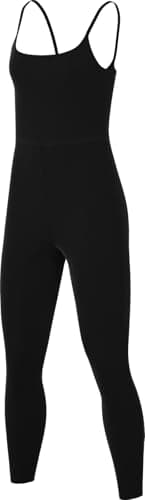 Image of Nike Zenvy Dri-Fit 7/8 Bodysuit (Women), Black/Pcg6C, HJ1084-010, L
