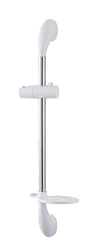 Image of Triton Showers TSKJOSHWC Joshua Riser Rail, White/Chrome