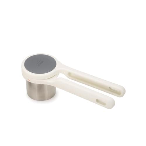 Image of Joseph Joseph Helix Potato Ricer, Mashed and Vegetable Purees, BPA free, Stainless Steel, White/Grey, 24