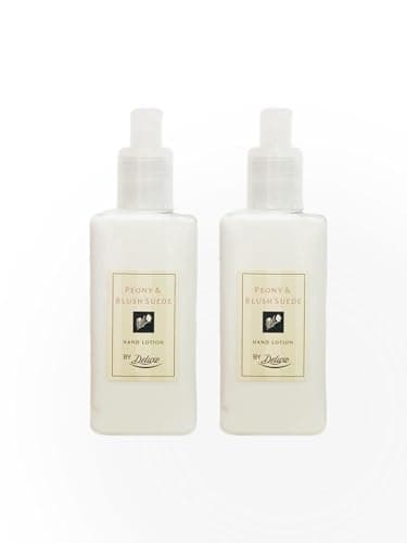 Image of By Deluxe Peony & Blush Suede - Hand Lotion | 250mL×2 [TWIN PACK]