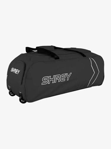 Image of SHREY Ryder Cricket Wheelie Bag (Black)