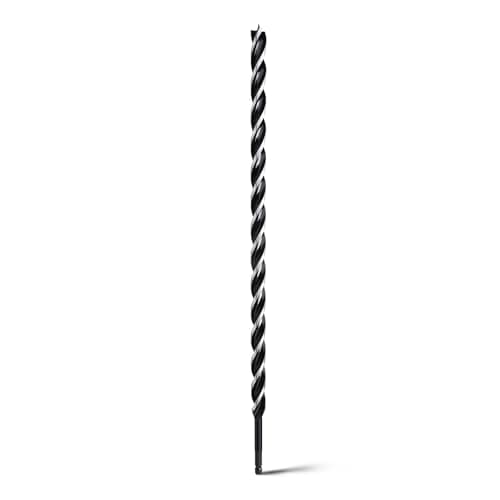 Image of hsawbit Wood Drill Bits, 12mm x 600mm Auger Drill Bit Extra Long Drill Bits Wood Plastic, Drywall Woodworking Hole Drill Bit