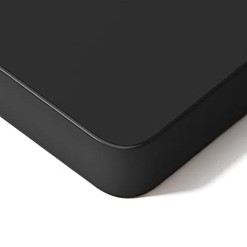 Image of MAIDeSITe Table Top,Desktop for Height Adjustable Electric Standing Desk,Black,120 * 60 * 2.5 cm