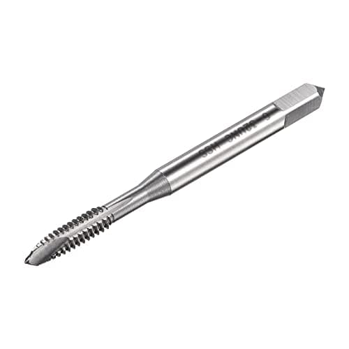Image of sourcing map Spiral Point Threading Tap 6-32 UNC, HSS (High Speed Steel) Machine Thread Screw Tap 3 Straight Flutes Uncoated Tapping Tool H2 Tolerance