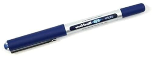 Image of uni-ball Eye Micro UB-150E Rollerball Pens - Blue, Pack of 5