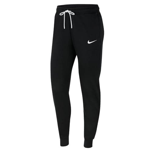 Image of NIKE Women's W Nk Flc Park20 Kp Pants, Black/White, S UK