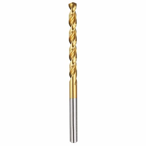 Image of Kozelo 1pcs Drill Bit - [4.9mm Diameter] M42 8% Cobalt HSS Cutting Tool for Machining Hard Metal Stainless Steel Woodworking Handicraft Use, 135° Cutting Angle TiN