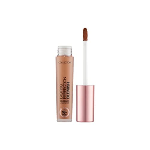 Image of Collection Cosmetics Lasting Perfection Full Coverage Blemish Concealer infused with Niacinamide, 4ml, Medium Caramel