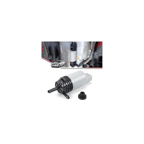 Image of BINB ROAD Windshield Washer Pump 67126934159 Compatible with BMW 118d 130i 228i 320d 328i 335d 428i 430d 520d 530i 630i 730d X1 M2 M3 M4 M5 M6