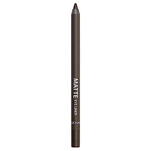 Image of GOSH Brown Eyeliner Matte I Waterproof Eyeliner Pencil I Soft & Creamy for Easy Application I Highly Pigmented Eye Pencil I Longlasting & Transferproof I Vegan & Perfume-free I 004 Mocha
