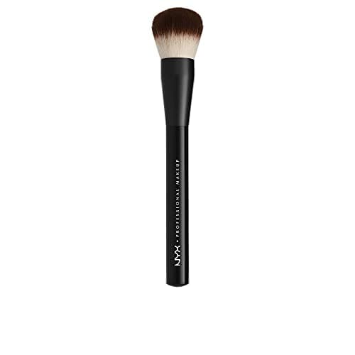 Image of NYX Professional Makeup Pro Brush Eye, Soft Synthetic Fiber Make Up Brush, Use Each Brush for a Specific Application Technique, Dual Fiber Foundation, Multi Purp Buffing, 0.021 kg