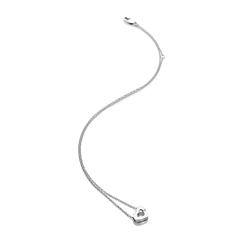 Image of Hot Diamonds Sterling Silver Amulet Pendant & Chain with Diamond