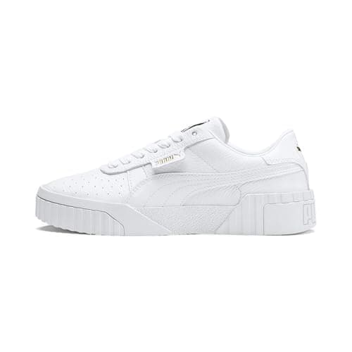 Image of PUMA Women Cali Wn's Low-Top Trainers, PUMA White-PUMA White, 7 UK
