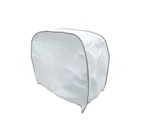 Image of UTIZ Food Mixer White Cover Plastic Dust Storage Protective for All Kenwood KitchenAid Chef Mixer Processor Alternative to 29021 Size (40cm | 26cm | 38cm)