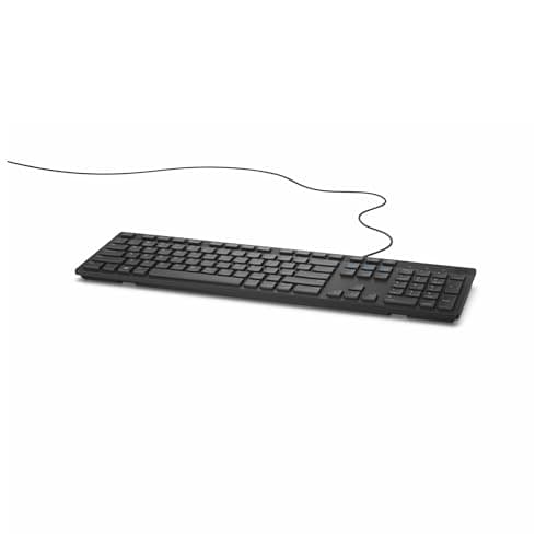 Image of Dell Multimedia USB-A Keyboard-KB216 - UK (QWERTY) - Black