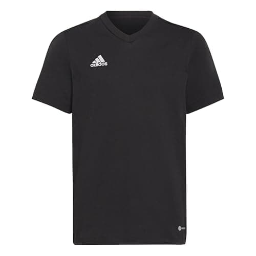 Image of adidas Unisex Kids Entrada 22 Tee, Black, 5-6 Years