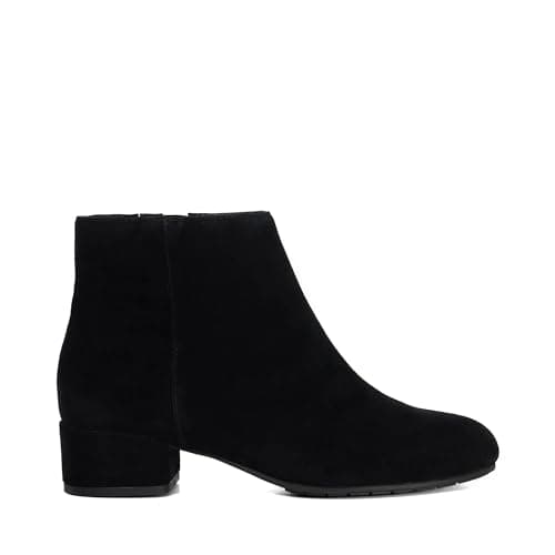 Image of Dune London Ladies PIPPIE Wide Fit Ankle Boots Size UK 7 Suede