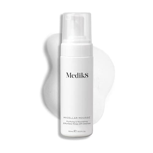 Image of Medik8 Micellar Mousse - Purifying & Nourishing Effortless Rinse-Off Cleanser - Removes Impurities, Makeup & Sunscreen - 150ml