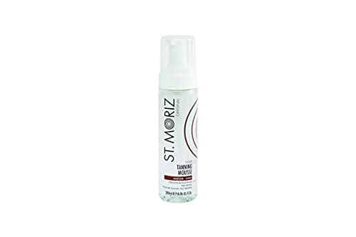 Image of St Moriz Original Instant Clear Tanning Mousse in Medium to Dark | Fast Drying Vegan Fake Tan | Light Glow in 1 Hour, Deeper Glow After 8 Hours | Dermatologically Tested | Cruelty Free | 200ml