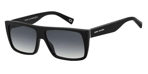 Image of Marc Jacobs Marc Icon 096/s 08A/9O BLACK GREY Sunglasses Unisex Acetate, Standard, 57