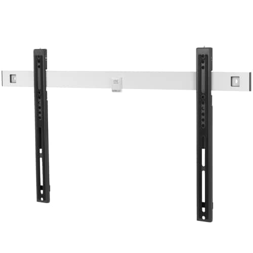 Image of One For All Ultra Slim TV Wall Bracket Mount – Screen size 32-84" - For All types of TVs – Max Weight 80kgs – VESA 100x100 to 600x400 – Black White– WM6611