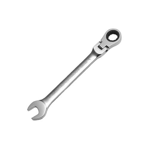 Image of WISEUP Combination Ratchet Spanner, CR-V Forged 10mm Spanner, Industrial Dual-use Design, Anti-Slip and Anti-Bending Hand Tools