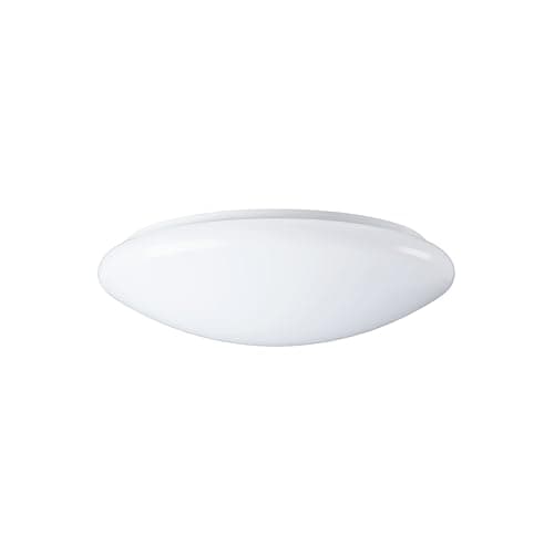 Image of Sylvania Start Surface LED Ceiling & Wall Light – DualTone Warm to Neutral White – 24W IP44 Splashproof with Motion Sensor – Integrated Surface Mount Fitting for Bathroom, Hallway or Kitchen