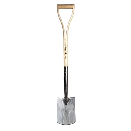 Image of Kent & Stowe Kid's Stainless Steel Digging Spade, Compact and Light Garden Spade, Designed for Growing Gardeners, All Year Round Garden Tools Made from Stainless Steel and Ash Wood