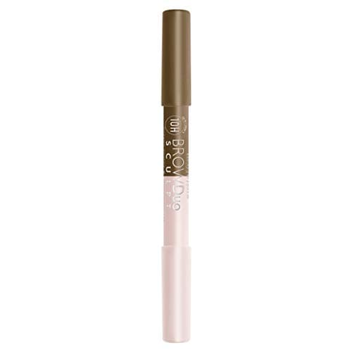 Image of Bourjois Brow Duo Sculpt Eyebrow Pencil and Highlighter 22 Chatain, 1.95g, 29199558022