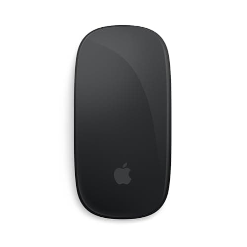 Image of Apple Magic Mouse​: Bluetooth, rechargeable. Works with Mac or iPad; Black, Multi-Touch surface (USB-C​​​​)​​