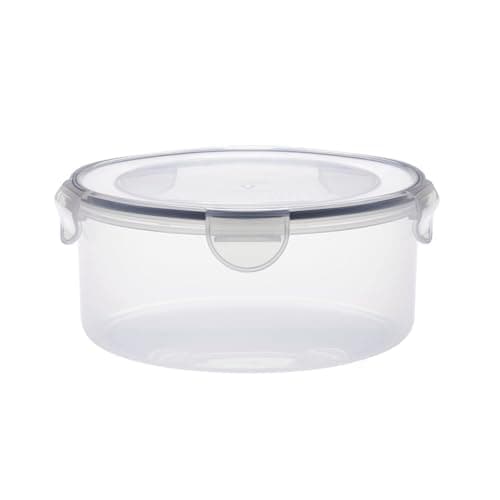 Image of lakeland Round Cake Storage Caddy with Locking Lid 23cm D x 11cm H – Dishwasher & Microwave Safe