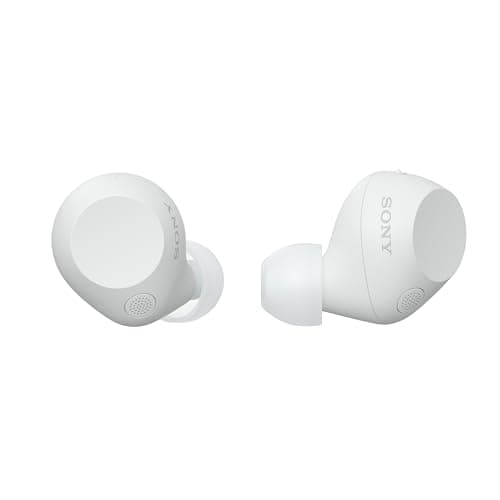 Image of Sony WF-C710N Truly Wireless Noise Cancelling Earbuds, Advanced Noise Cancelling, AI Call Quality, Multipoint, IPX4, Up to 40Hr Battery, iOS & Android, White (Latest Model)
