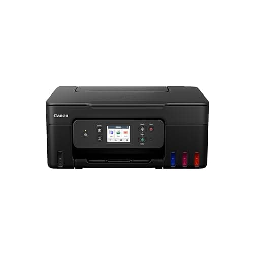 Image of Canon PIXMA G3590 Easy to use, refillable and Wi-Fi-equipped all-in-one home printer.