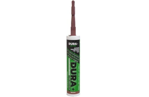 Image of DURA+ All-In-One Hybrid Polymer Adhesive and Sealant: Waterproof, Extreme High Bond Strength, Replaces Silicone, Long-Lasting & Anti-Mould, Superior For Sanitaryware (290ml - Brown)
